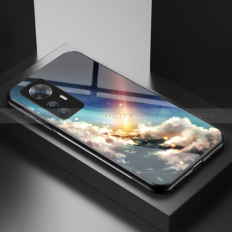Funda Bumper Silicona Gel Espejo Patron de Moda Carcasa LS1 para Xiaomi Mi 12T 5G Multicolor