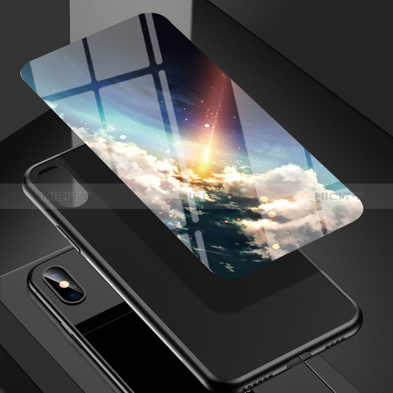 Funda Bumper Silicona Gel Espejo Patron de Moda Carcasa LS1 para Xiaomi Mi Note 10 Lite