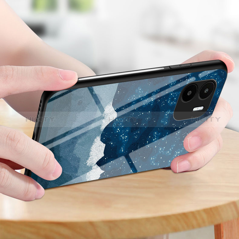 Funda Bumper Silicona Gel Espejo Patron de Moda Carcasa LS1 para Xiaomi Poco C50