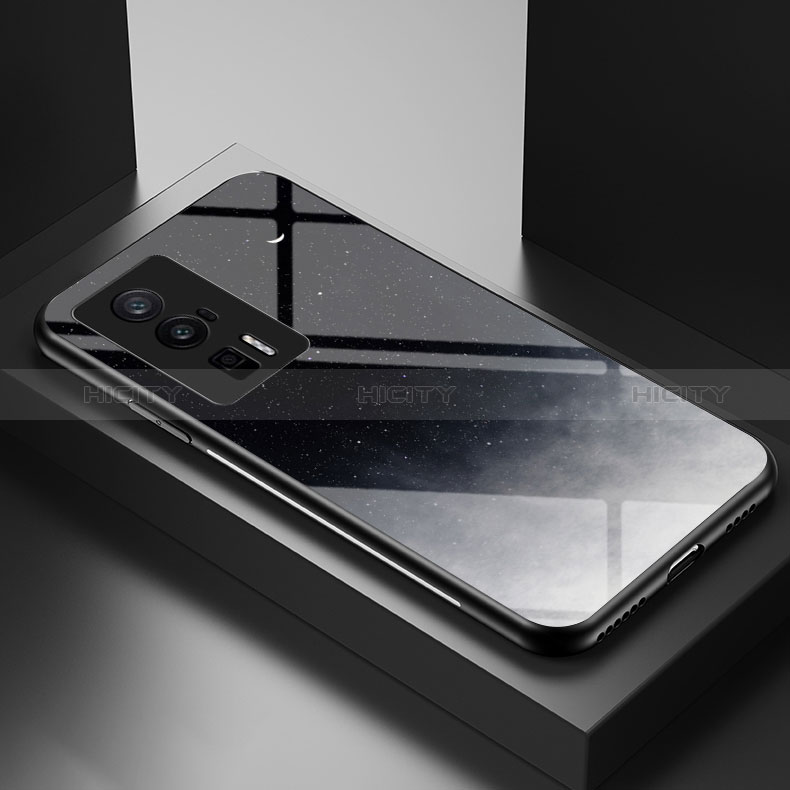 Funda Bumper Silicona Gel Espejo Patron de Moda Carcasa LS1 para Xiaomi Poco F5 Pro 5G