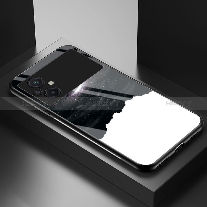 Funda Bumper Silicona Gel Espejo Patron de Moda Carcasa LS1 para Xiaomi Poco M5 4G