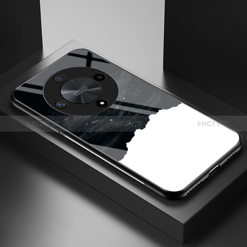 Funda Bumper Silicona Gel Espejo Patron de Moda Carcasa LS2 para Huawei Honor Magic6 Lite 5G