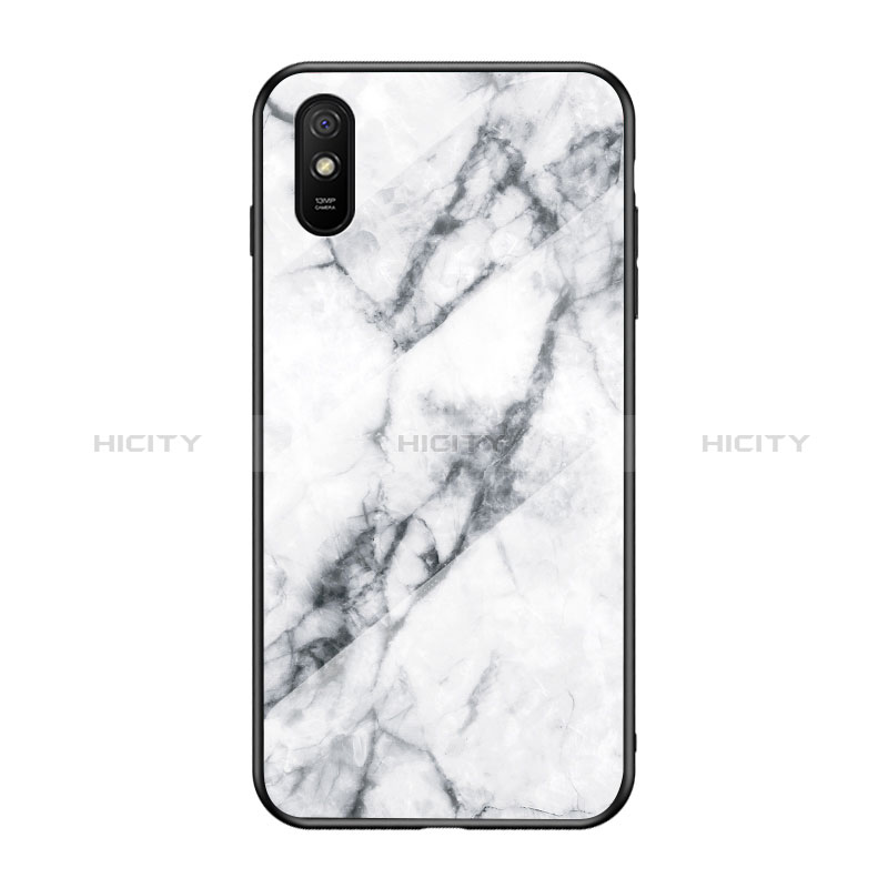 Funda Bumper Silicona Gel Espejo Patron de Moda Carcasa LS2 para Xiaomi Redmi 9AT