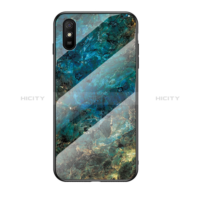 Funda Bumper Silicona Gel Espejo Patron de Moda Carcasa LS2 para Xiaomi Redmi 9AT