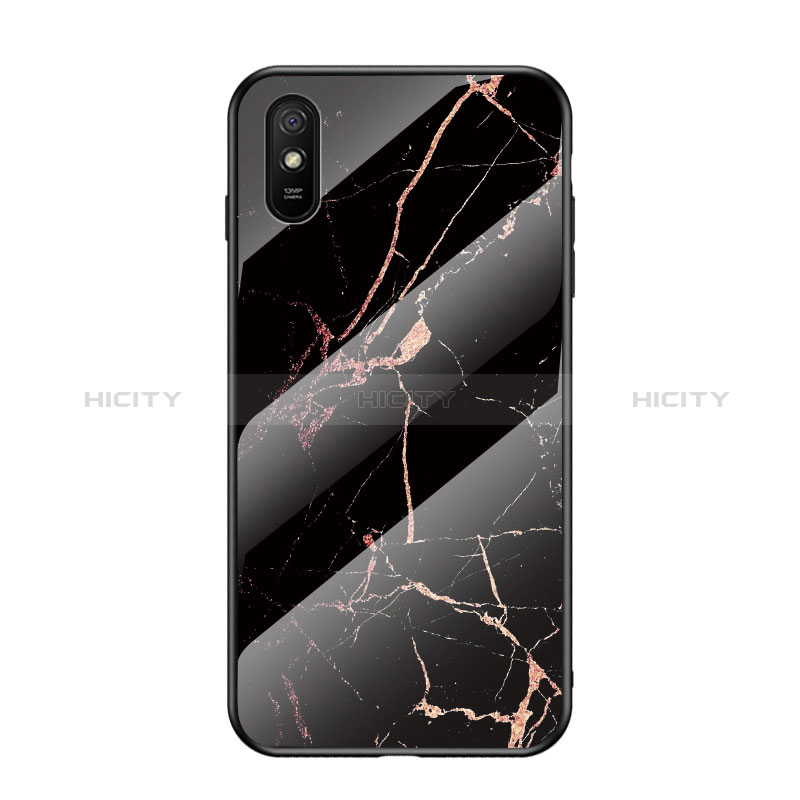 Funda Bumper Silicona Gel Espejo Patron de Moda Carcasa LS2 para Xiaomi Redmi 9AT