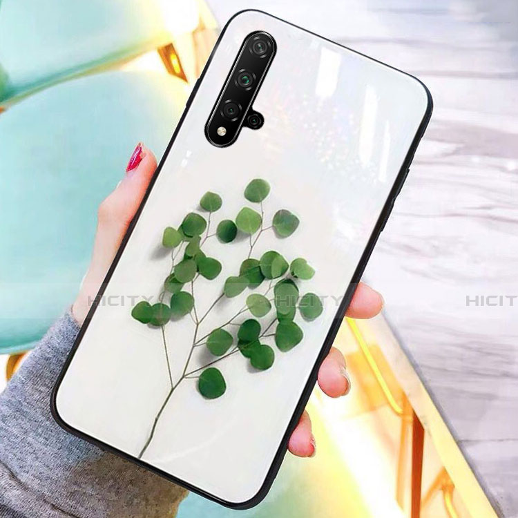 Funda Bumper Silicona Gel Espejo Patron de Moda Carcasa M01 para Huawei Nova 5T