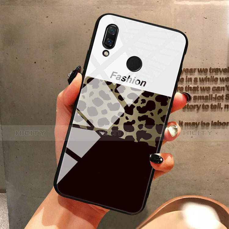 Funda Bumper Silicona Gel Espejo Patron de Moda Carcasa para Huawei Honor 10 Lite