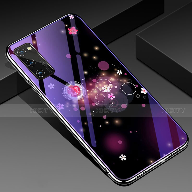 Funda Bumper Silicona Gel Espejo Patron de Moda Carcasa para Huawei Honor V30 Pro 5G