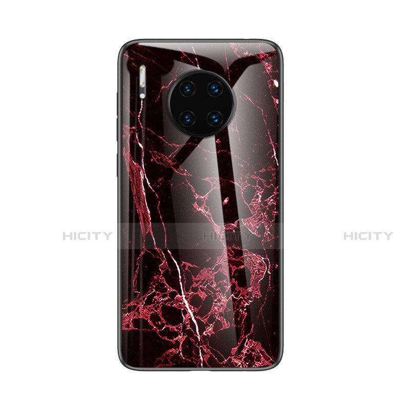 Funda Bumper Silicona Gel Espejo Patron de Moda Carcasa para Huawei Mate 30 Pro 5G