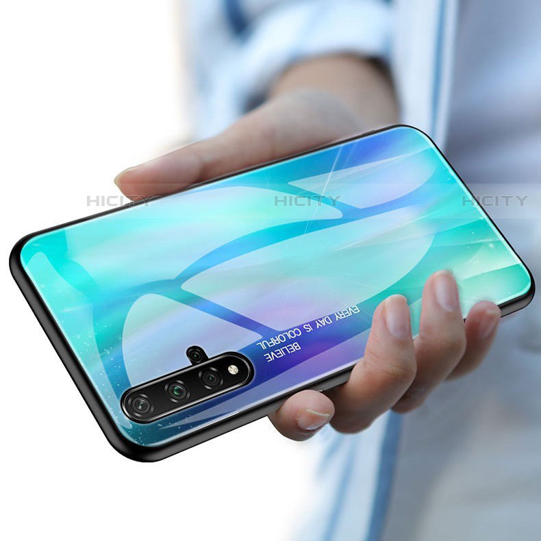 Funda Bumper Silicona Gel Espejo Patron de Moda Carcasa para Huawei Nova 5T