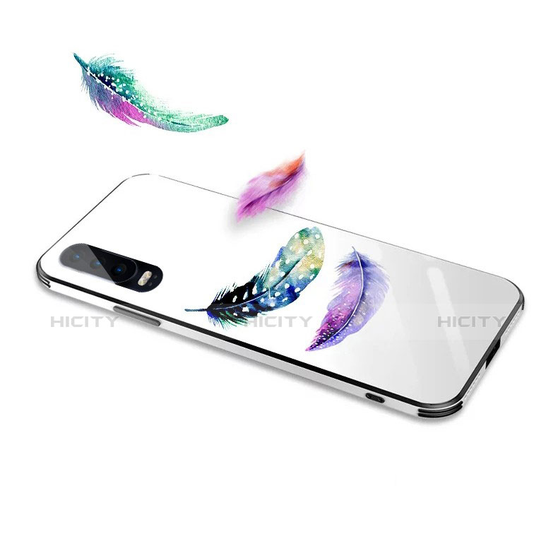 Funda Bumper Silicona Gel Espejo Patron de Moda Carcasa para Huawei P30