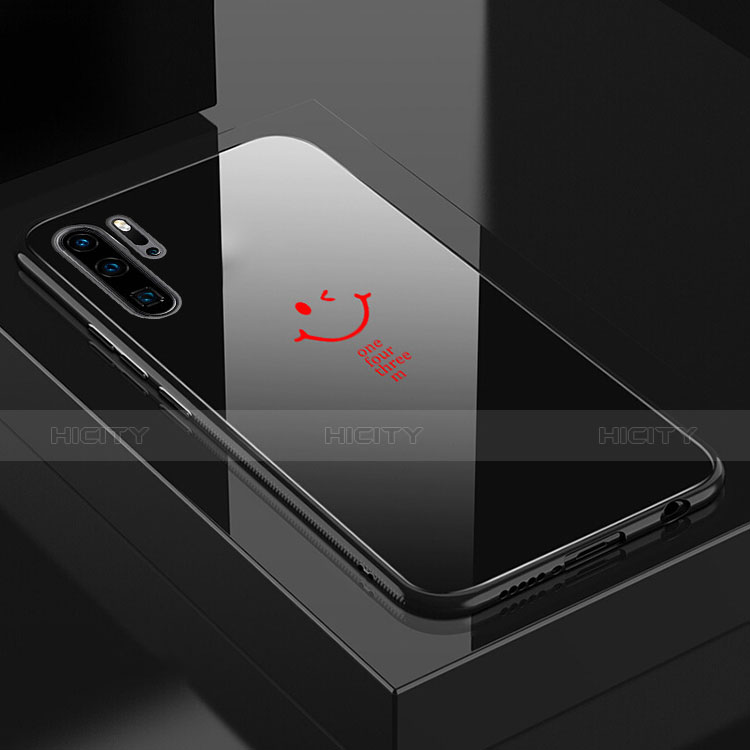 Funda Bumper Silicona Gel Espejo Patron de Moda Carcasa para Huawei P30 Pro