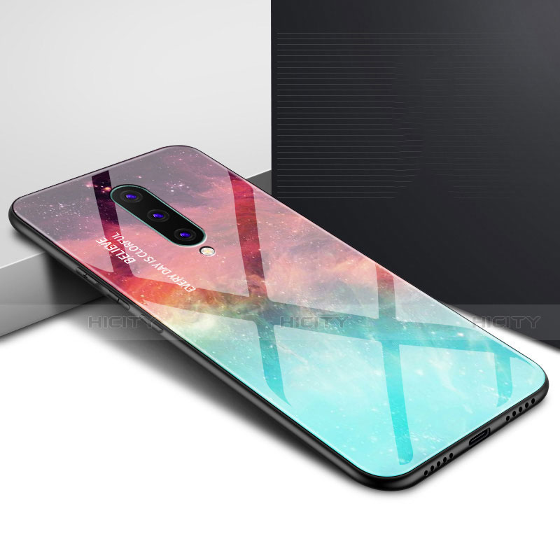 Funda Bumper Silicona Gel Espejo Patron de Moda Carcasa para OnePlus 8