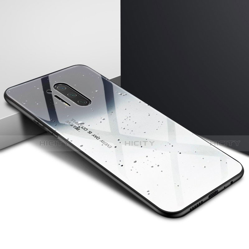 Funda Bumper Silicona Gel Espejo Patron de Moda Carcasa para OnePlus 8 Pro