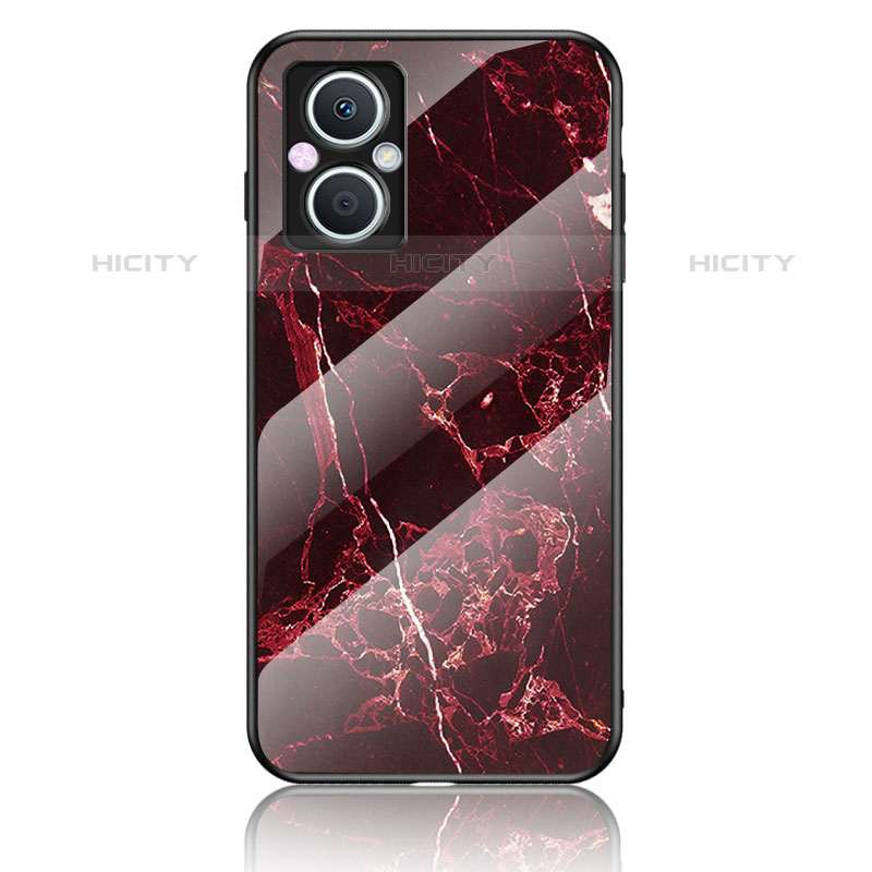 Funda Bumper Silicona Gel Espejo Patron de Moda Carcasa para OnePlus Nord N20 5G