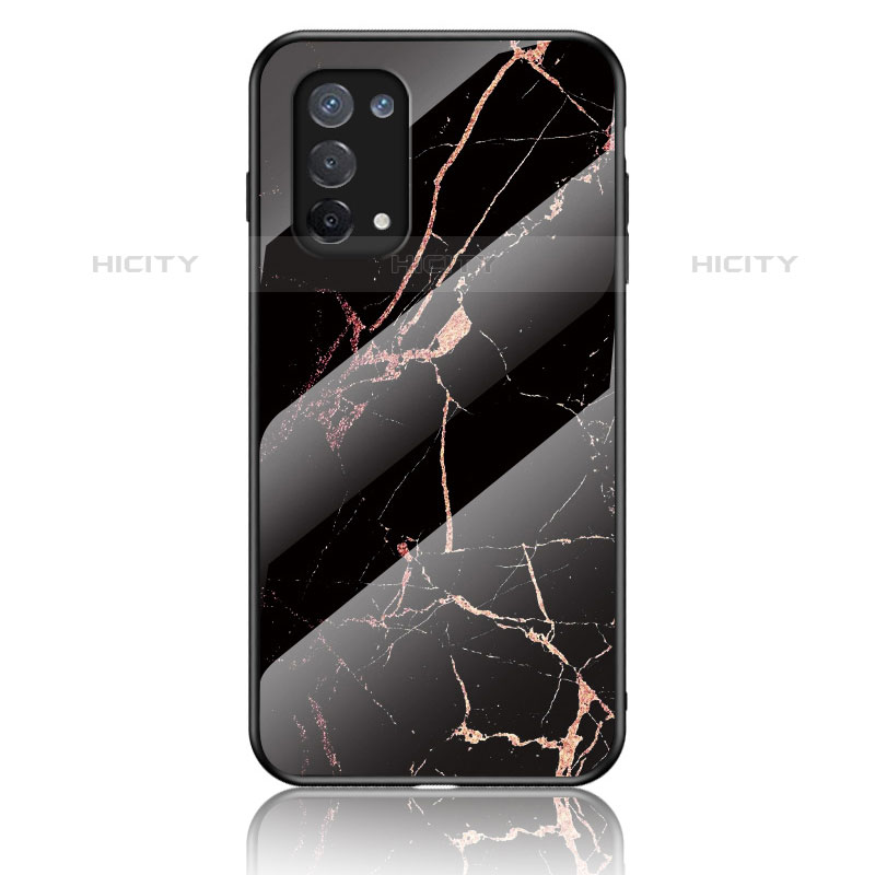 Funda Bumper Silicona Gel Espejo Patron de Moda Carcasa para Oppo A74 4G