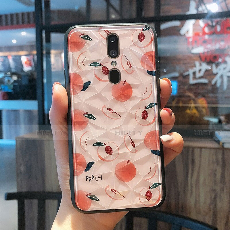 Funda Bumper Silicona Gel Espejo Patron de Moda Carcasa para Oppo A9