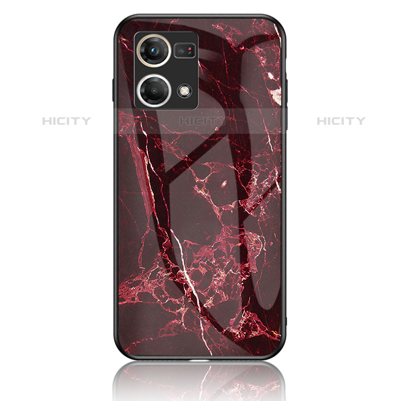 Funda Bumper Silicona Gel Espejo Patron de Moda Carcasa para Oppo F21 Pro 4G