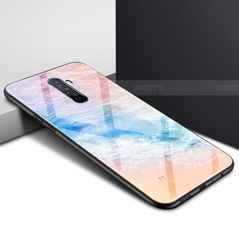 Funda Bumper Silicona Gel Espejo Patron de Moda Carcasa para Oppo Reno Ace