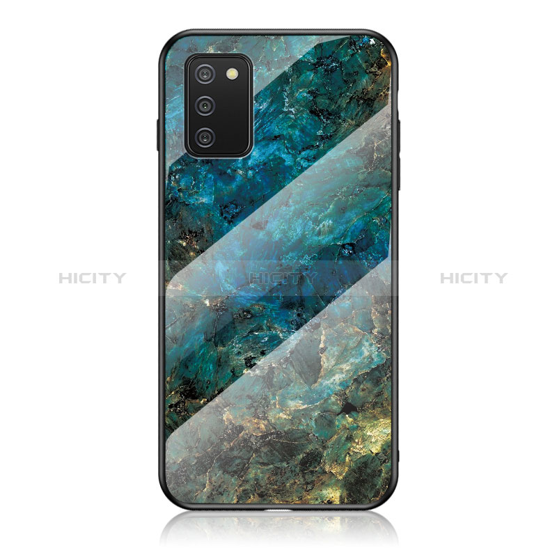 Funda Bumper Silicona Gel Espejo Patron de Moda Carcasa para Samsung Galaxy A02s