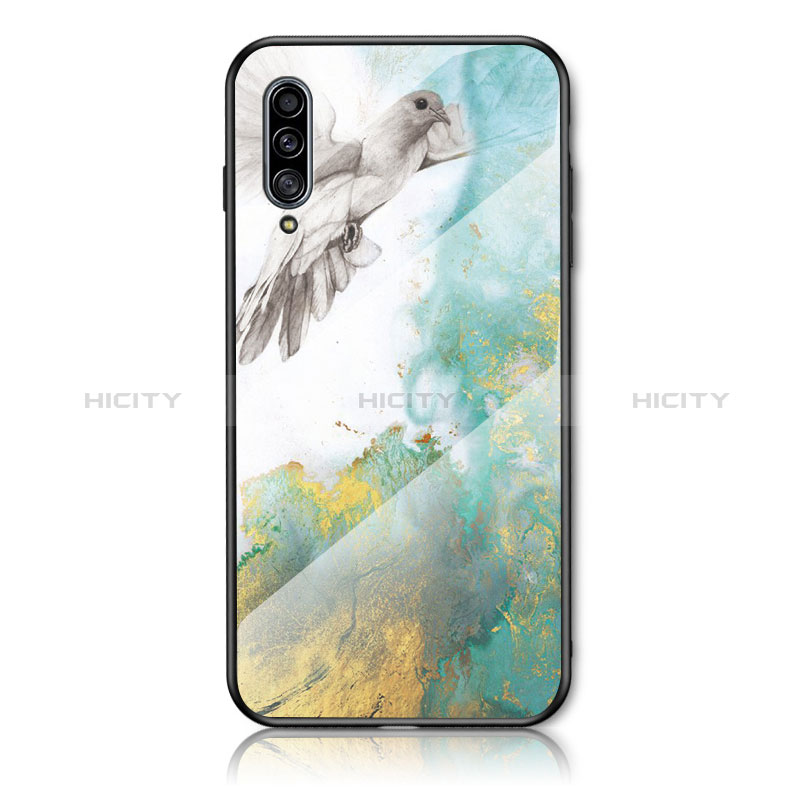 Funda Bumper Silicona Gel Espejo Patron de Moda Carcasa para Samsung Galaxy A50