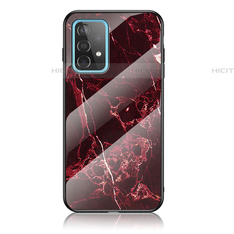 Funda Bumper Silicona Gel Espejo Patron de Moda Carcasa para Samsung Galaxy A52 5G