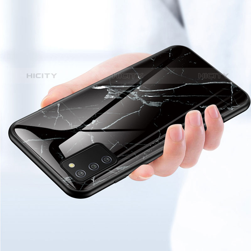 Funda Bumper Silicona Gel Espejo Patron de Moda Carcasa para Samsung Galaxy M02s