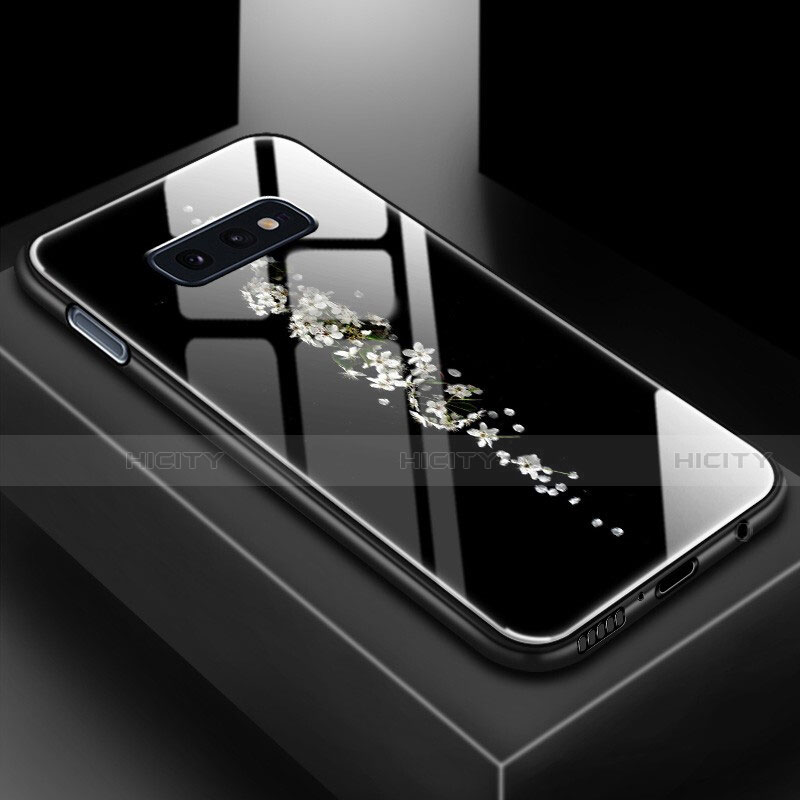 Funda Bumper Silicona Gel Espejo Patron de Moda Carcasa para Samsung Galaxy S10e