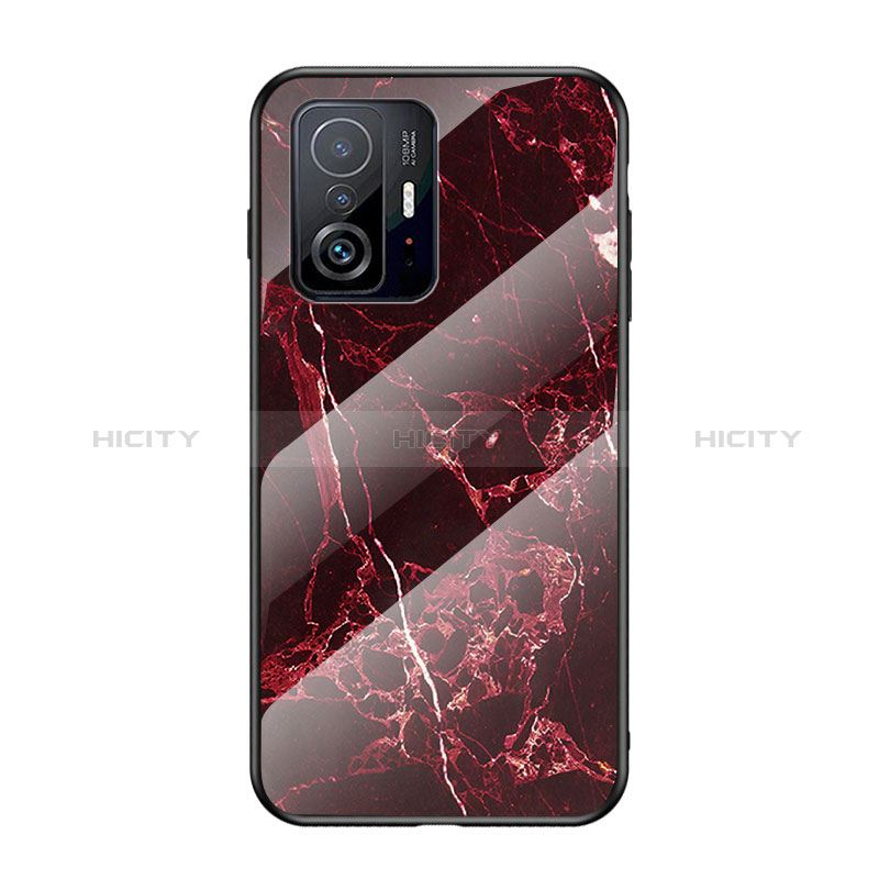 Funda Bumper Silicona Gel Espejo Patron de Moda Carcasa para Xiaomi Mi 11T Pro 5G