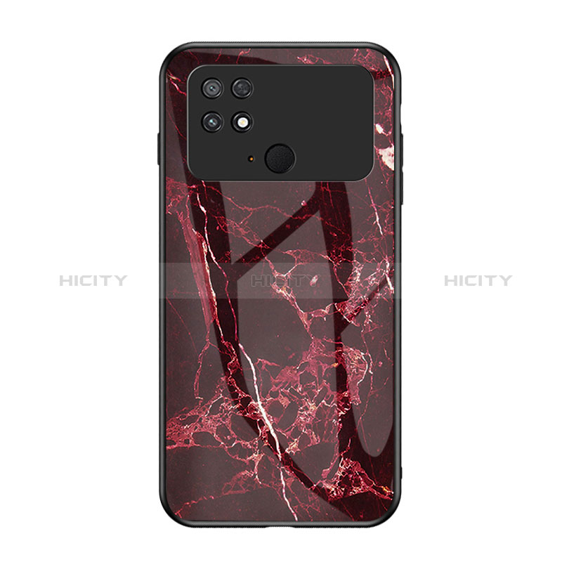 Funda Bumper Silicona Gel Espejo Patron de Moda Carcasa para Xiaomi Poco C40