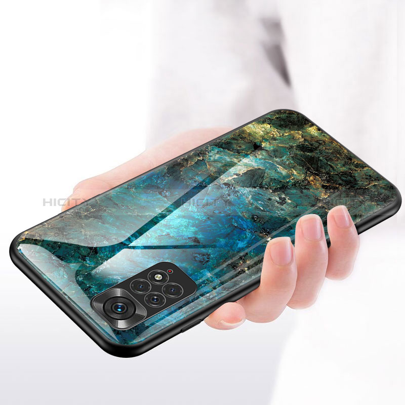 Funda Bumper Silicona Gel Espejo Patron de Moda Carcasa para Xiaomi Redmi Note 11 4G (2022)