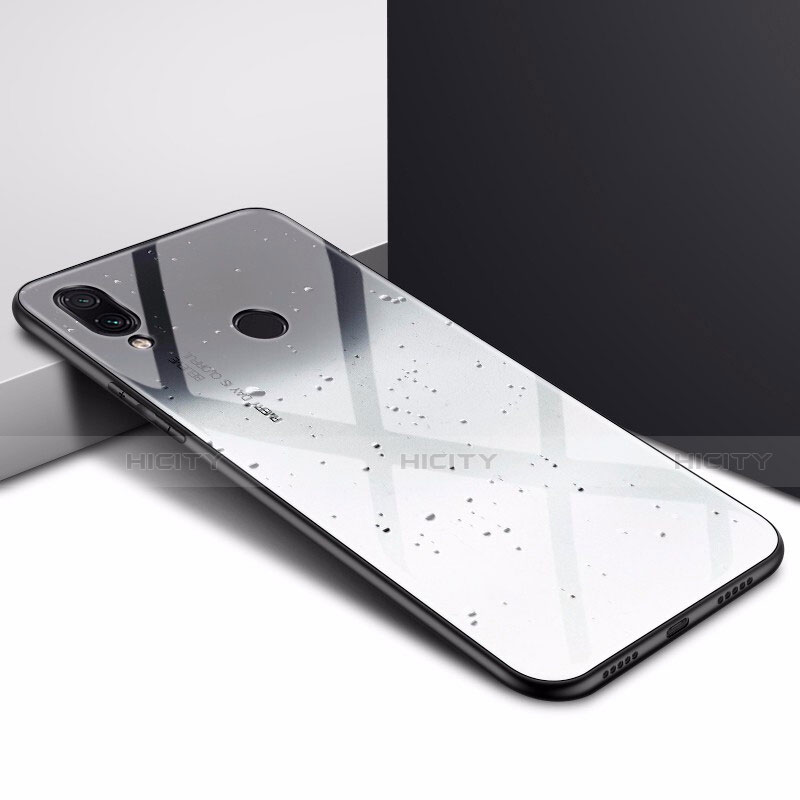 Funda Bumper Silicona Gel Espejo Patron de Moda Carcasa para Xiaomi Redmi Note 7