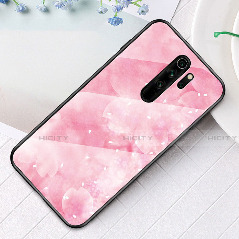 Funda Bumper Silicona Gel Espejo Patron de Moda Carcasa para Xiaomi Redmi Note 8 Pro