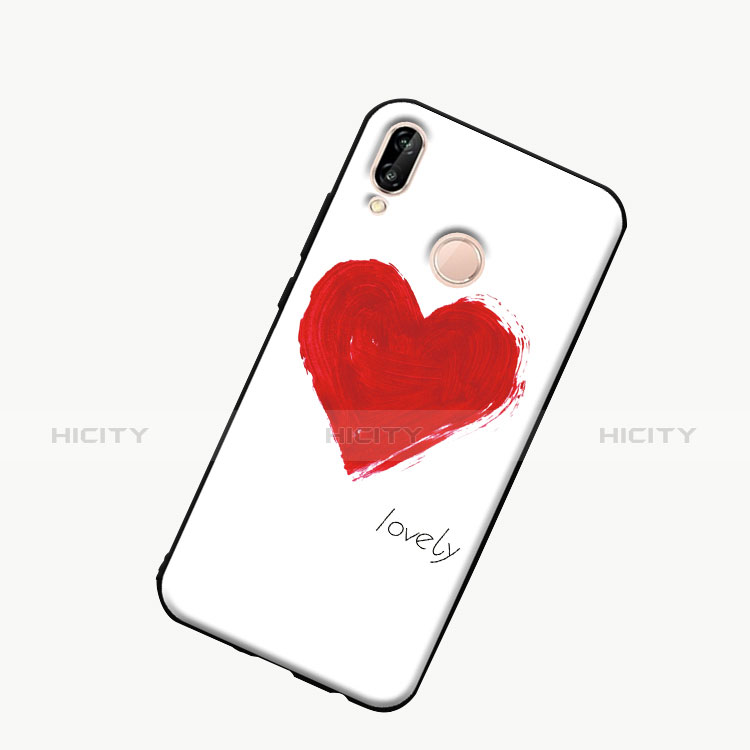 Funda Bumper Silicona Gel Espejo Patron de Moda Carcasa S01 para Huawei Honor 10 Lite