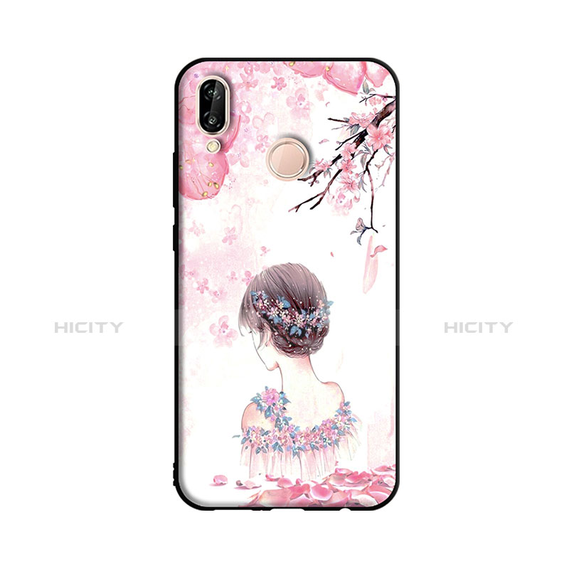 Funda Bumper Silicona Gel Espejo Patron de Moda Carcasa S01 para Huawei Honor 10 Lite