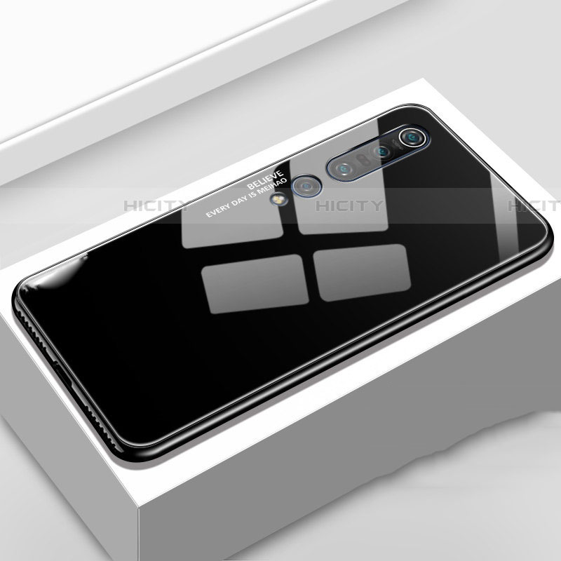 Funda Bumper Silicona Gel Espejo Patron de Moda Carcasa S01 para Xiaomi Mi 10 Pro