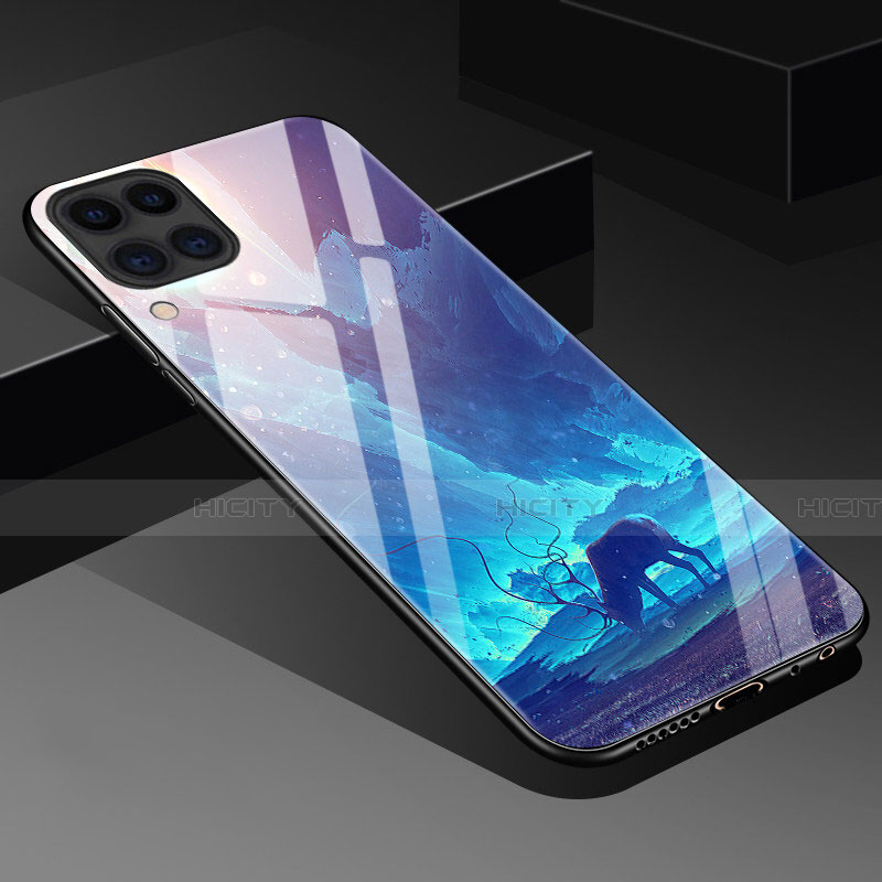 Funda Bumper Silicona Gel Espejo Patron de Moda Carcasa S02 para Huawei Nova 7i