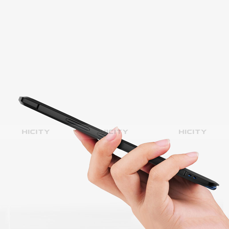 Funda Bumper Silicona Transparente Espejo 360 Grados con Magnetico Anillo de dedo Soporte A01 para Huawei Honor Magic 2