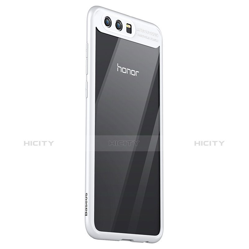 Funda Bumper Silicona Transparente Espejo 360 Grados para Huawei Honor 9 Premium Blanco