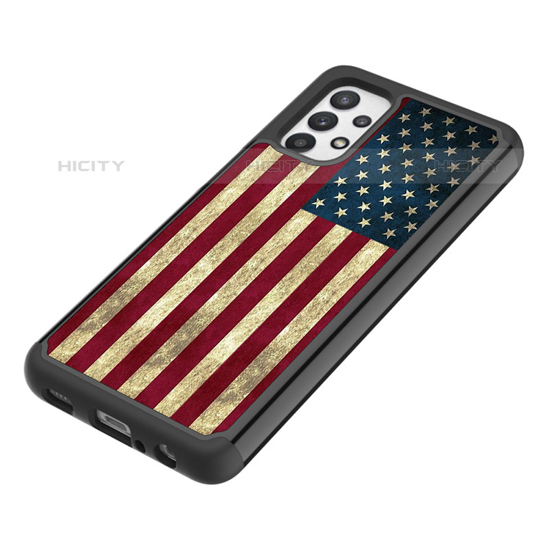 Funda Bumper Silicona y Plastico Carcasa Frontal y Trasera 360 Grados JX1 para Samsung Galaxy M32 5G