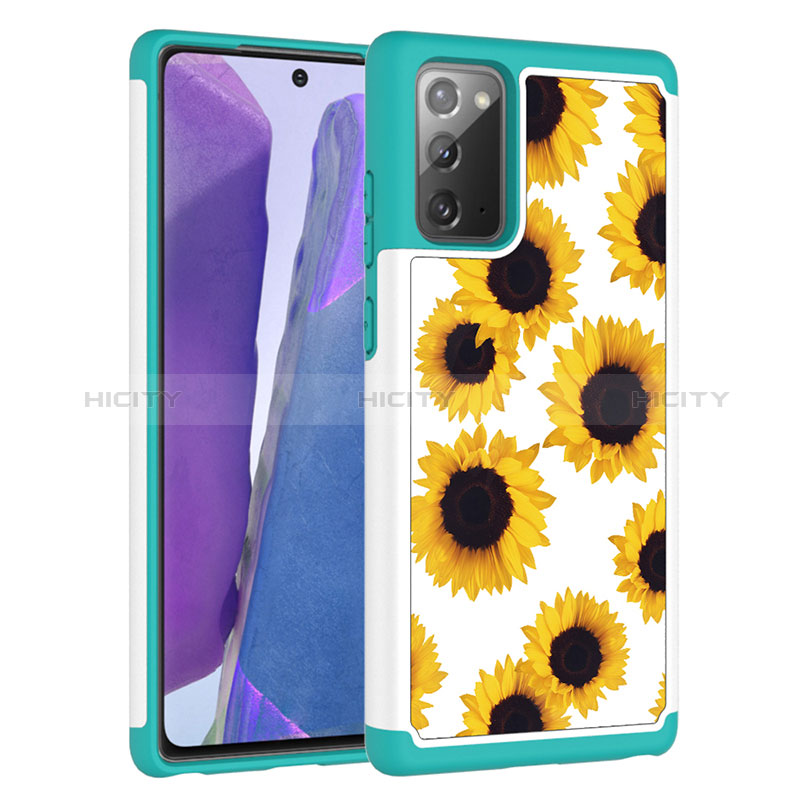 Funda Bumper Silicona y Plastico Carcasa Frontal y Trasera 360 Grados JX1 para Samsung Galaxy Note 20 5G