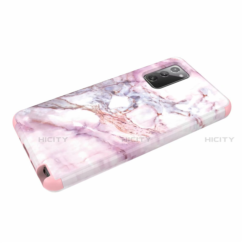 Funda Bumper Silicona y Plastico Carcasa Frontal y Trasera 360 Grados N02 para Samsung Galaxy Note 20 5G