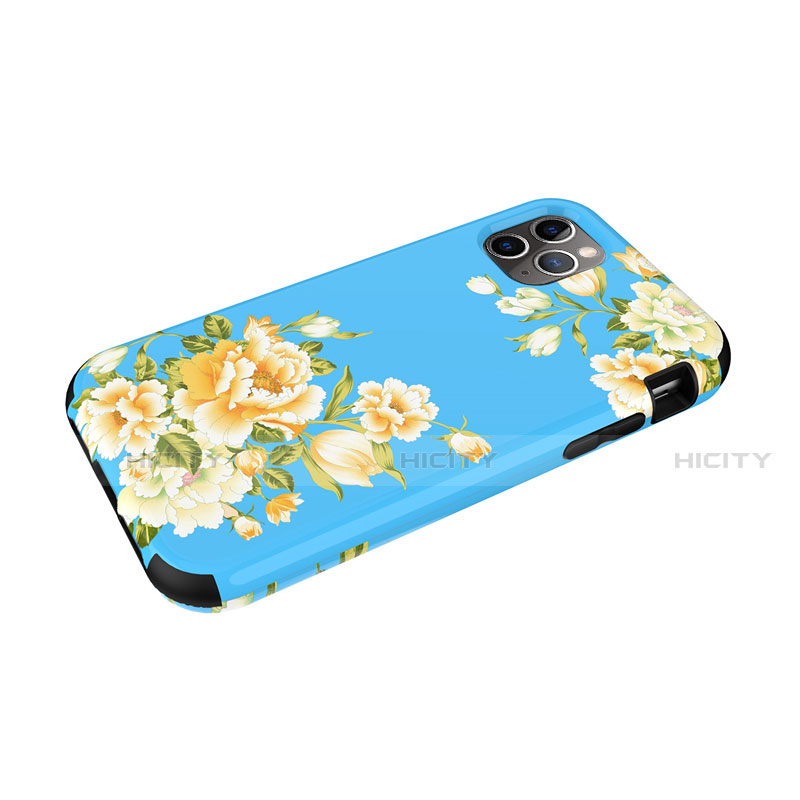 Funda Bumper Silicona y Plastico Carcasa Frontal y Trasera 360 Grados para Apple iPhone 11 Pro