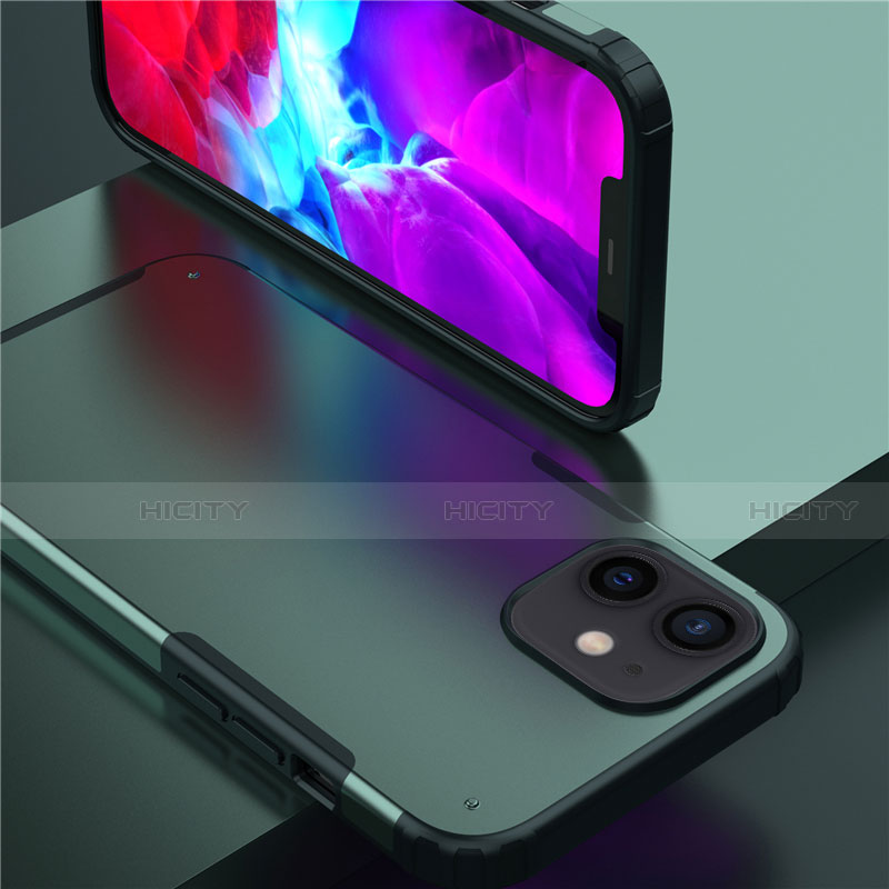 Funda Bumper Silicona y Plastico Carcasa Frontal y Trasera 360 Grados para Apple iPhone 12