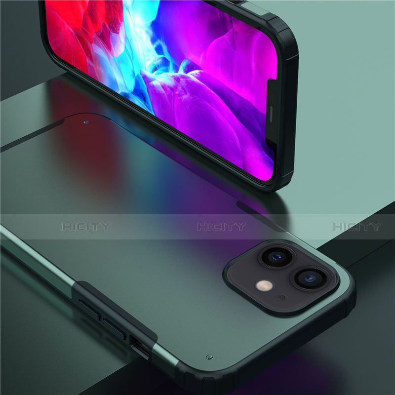 Funda Bumper Silicona y Plastico Carcasa Frontal y Trasera 360 Grados para Apple iPhone 12 Mini