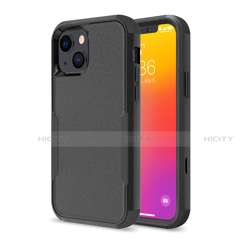 Funda Bumper Silicona y Plastico Carcasa Frontal y Trasera 360 Grados para Apple iPhone 13