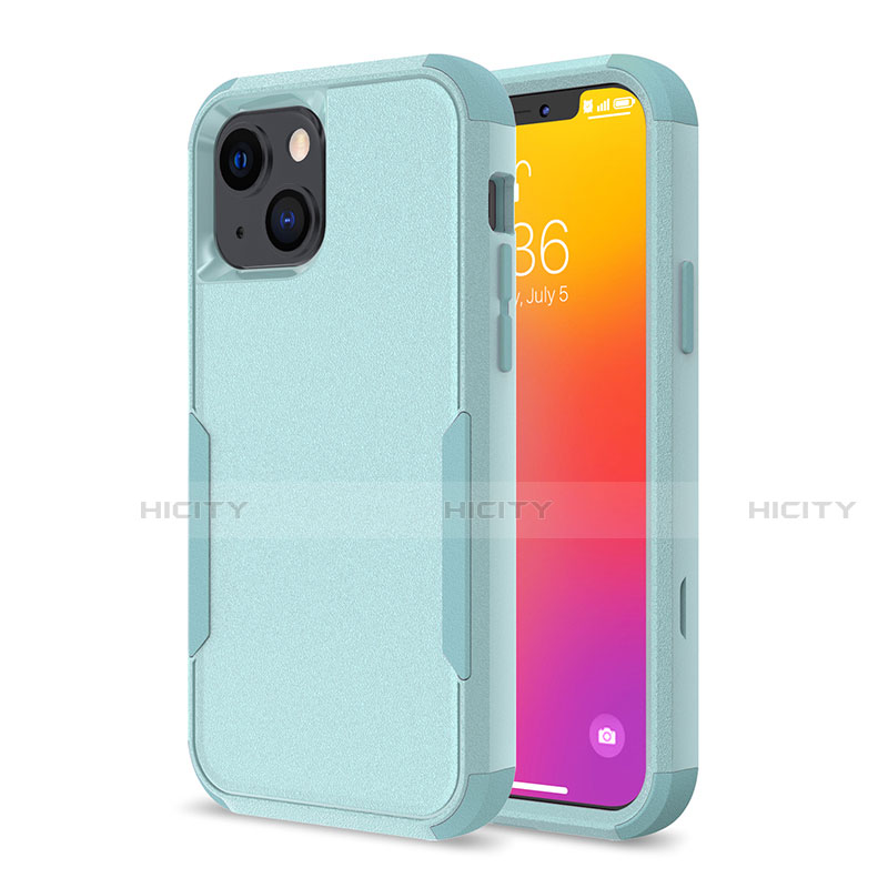 Funda Bumper Silicona y Plastico Carcasa Frontal y Trasera 360 Grados para Apple iPhone 14