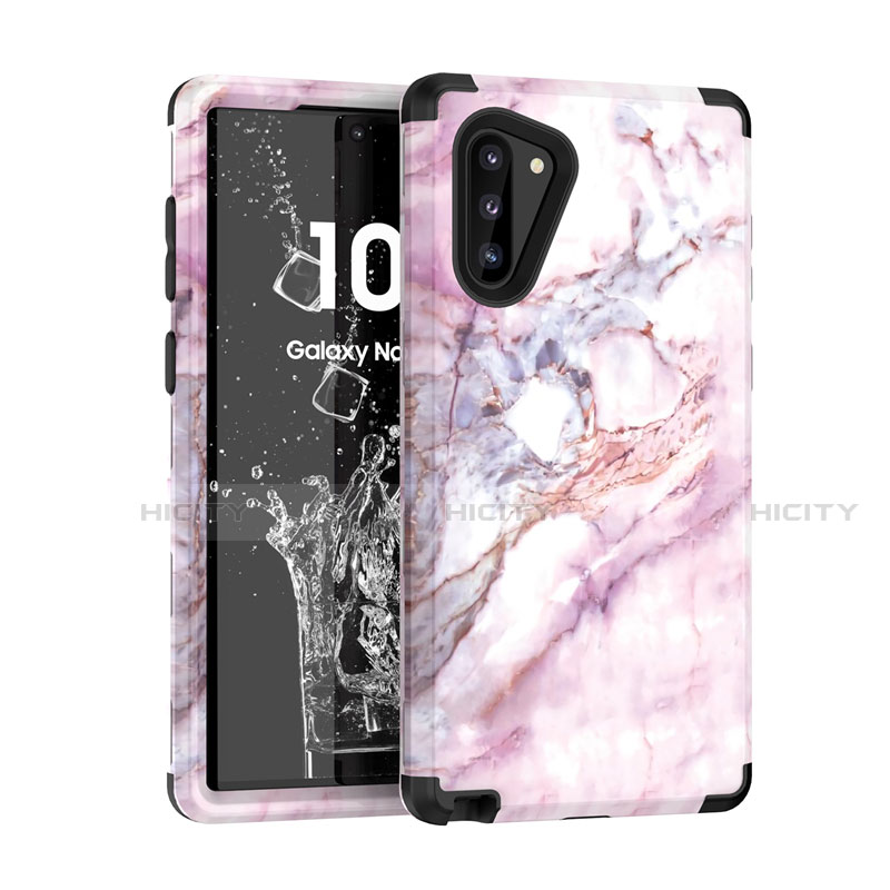 Funda Bumper Silicona y Plastico Carcasa Frontal y Trasera 360 Grados para Samsung Galaxy Note 10 5G