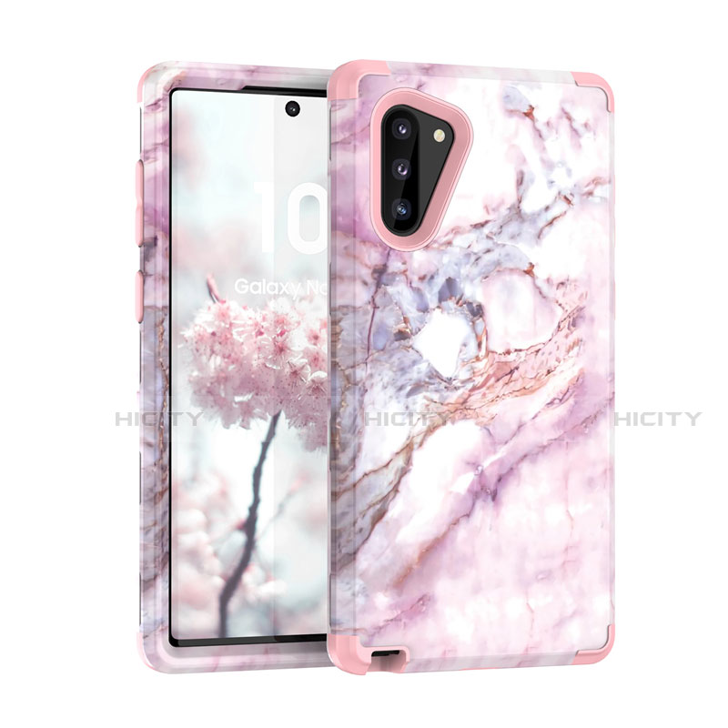 Funda Bumper Silicona y Plastico Carcasa Frontal y Trasera 360 Grados para Samsung Galaxy Note 10 5G