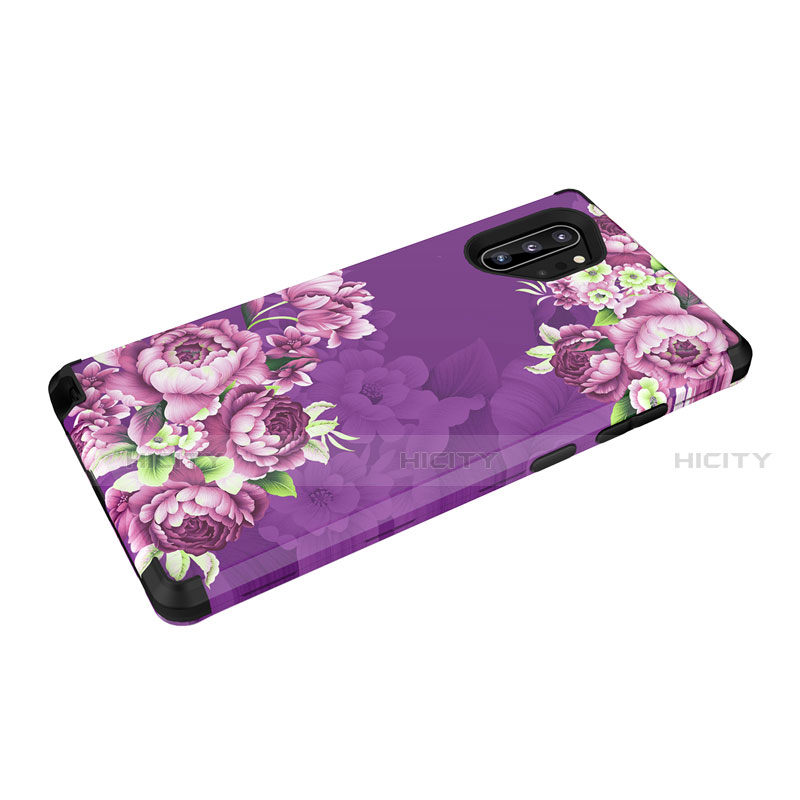 Funda Bumper Silicona y Plastico Carcasa Frontal y Trasera 360 Grados para Samsung Galaxy Note 10 Plus